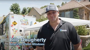 A fun time was had by all at the pop-up ice cream event held at the home of one of AVW's recent clients