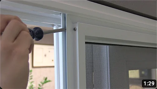 Adjusting the Rollers on Your Sliding Patio Screen Door