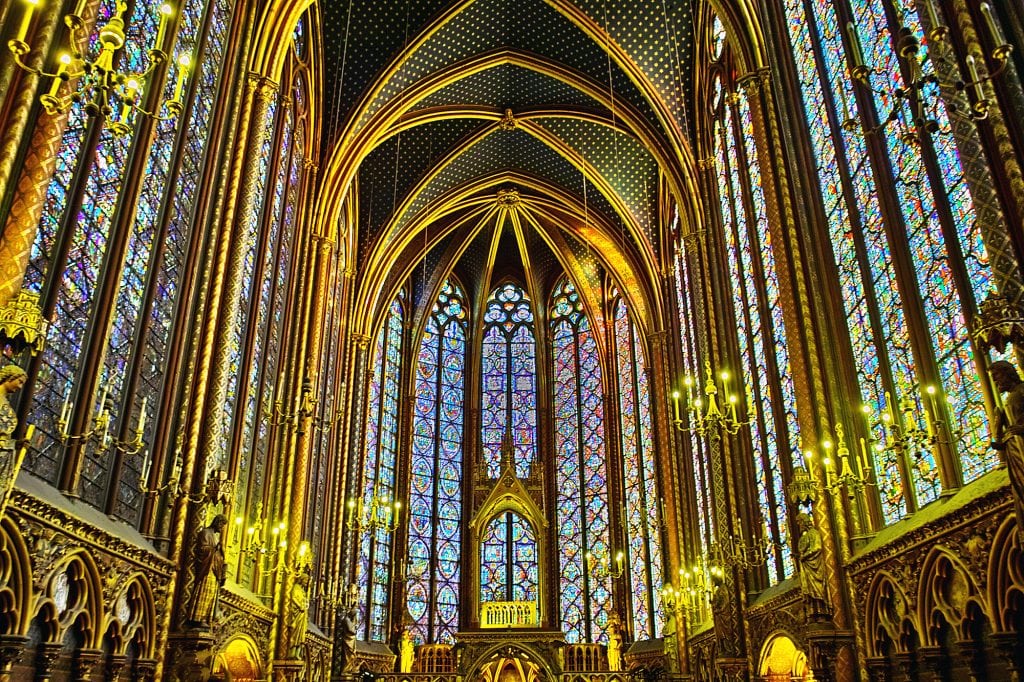 Sainte Chapelle stained glass windows