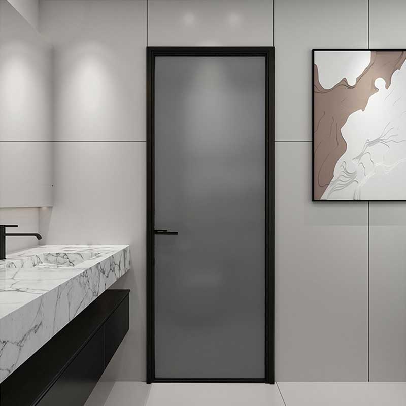Extremely Narrow Aluminum Swing Door